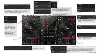 Djay Pro MIDI mappings for Pioneer DDJ-FLX10 controller for stems