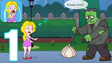 Sleep Walking Girl - Gameplay Walkthrough Part 1 Levels 1-18 (iOS,Android)