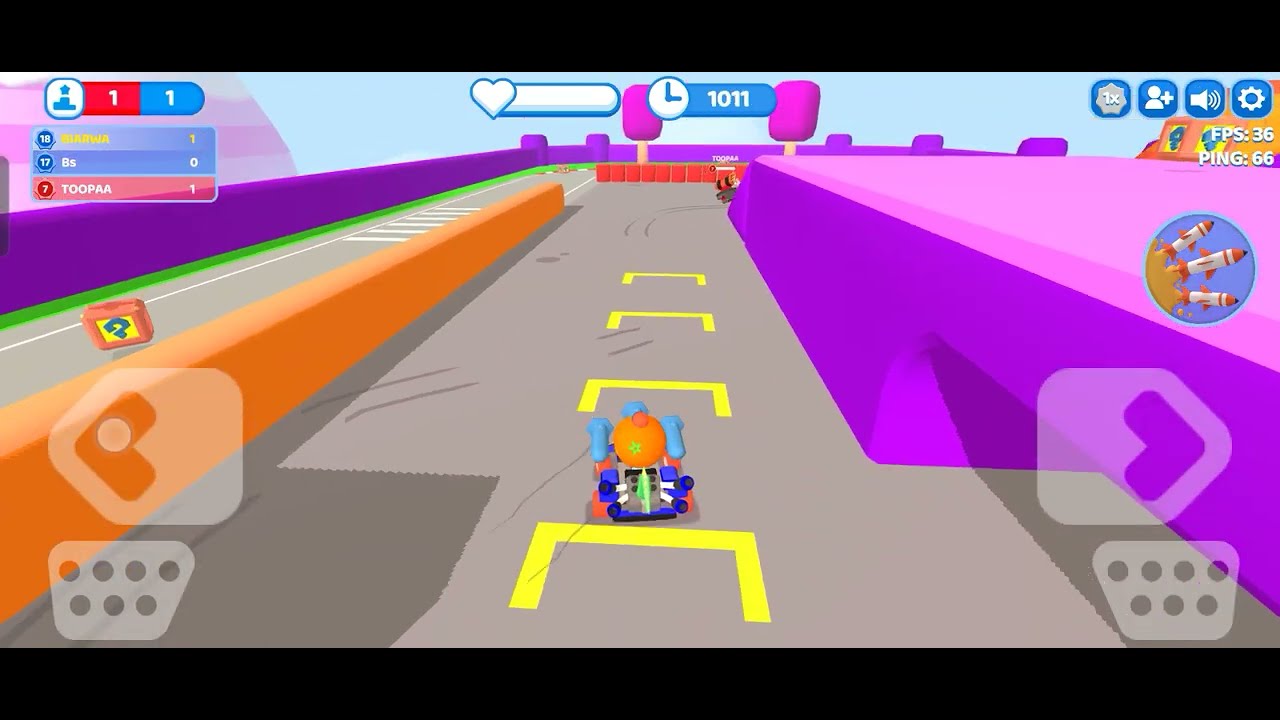 Smash karts game chalo a jao 👍🏻😶‍🌫️🏎️