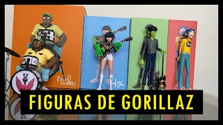 Unboxing Figuras de colección de Gorillaz Super Plastic (Gorillaz)