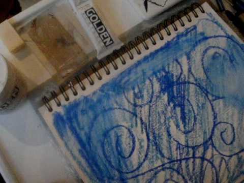 Art Journaling For Beginners: Watercolor Crayons Demystified Pt 2 - Youtube