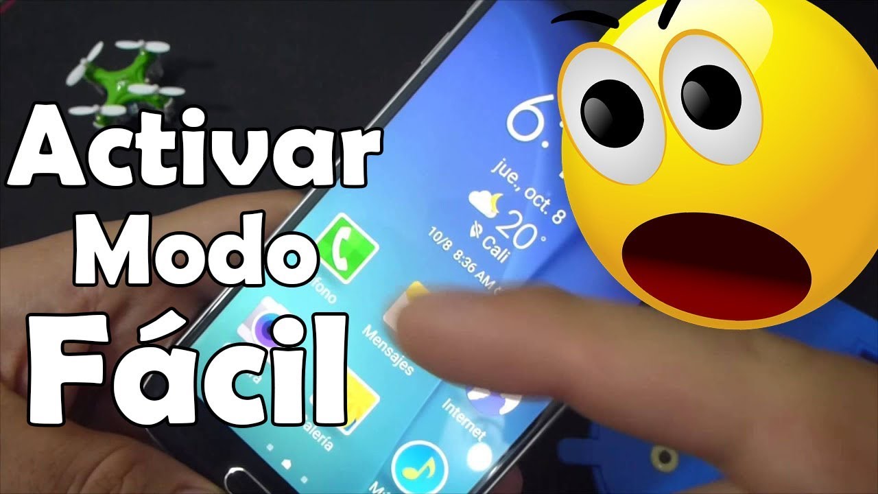 Como Activar Modo Fácil Para Nuevo usuario Android Tips y Trucos - YouTube