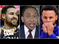 Stephen A. gets hyped for the Splash Bros & says the Warriors can dethrone the Lakers | First Take