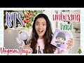 (india) unboxing BTS Merch + Stationary Haul! | Vlogmas Day 9 🎄| Meghna Verghese