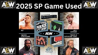 Full We Have a Checklist! 2025 Upper Deck SP Game Used AEW Guide