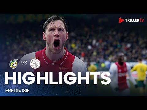 FORTUNA SITTARD Vs AJAX 0 2 FULL HIGHLIGHTS