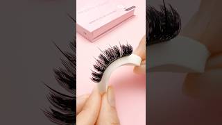 Wet Lash Extensions With Soft Volume