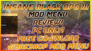 *INSANE!!!* CoD Black Ops 3 All In One Zombies Workshop Mod Menu [PC ONLY!] [2020]