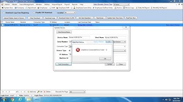 Unable to Connected Error Code - - 2 | Device connectivity issue in Smart Office Attendance Software