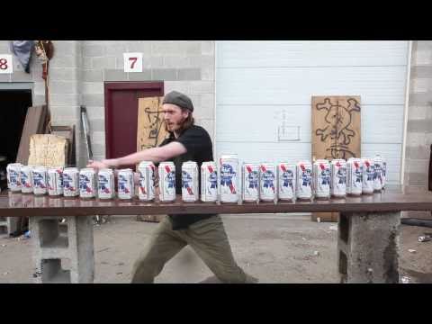 Zombie Tools: Max vs 24 Beer Cans