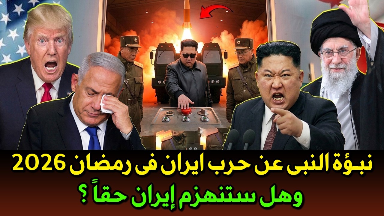 تحققت نبؤة النبيﷺ عن ايران في رمضان2026؟وكيف ستنتهي حرب إيران ومن الضحية الكبرى؟ هل ستنهزم ايران حقا