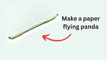 make a flying panda mod with paper @ingspin8544