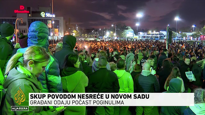 Građani Novog Sada s tugom se opraštaju od poginulih