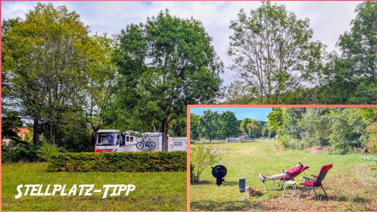 Wohnmobilstellplatz am Lauertalparkplatz in Maßbach - im unterfränkischen Landkreis Bad Kissingen