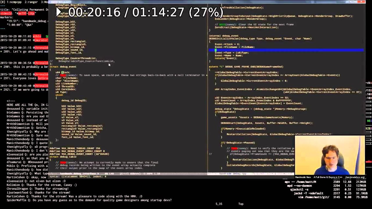 The Annotation Game - Annotating Day 213 of Handmade Hero - Adding the ...