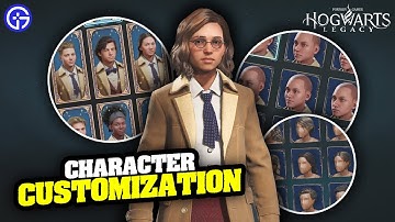 Hogwarts Legacy Character Creation Options (Male & Female Customization)