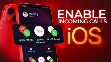 Incoming Call Not Showing When On Another Call in iOS | iPhone 13 /14/15