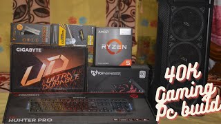 Ryzen5 5600G Pc Build For Free Fire.. 40K Budget Gaming Pc Build...