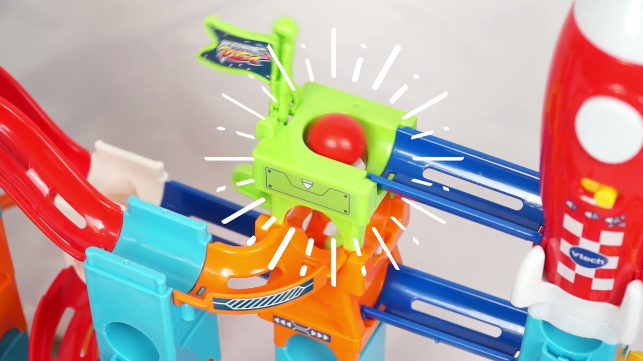 博客來-【Vtech】智能滾球積木建構軌道組-宇宙探險