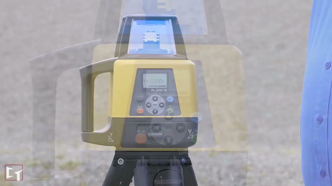 Video: Topcon RL-200 1S - How to Reset the Slope to Zero