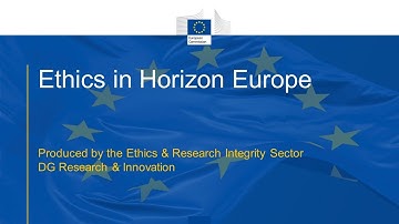 How to evaluate ethics in Horizon Europe proposals