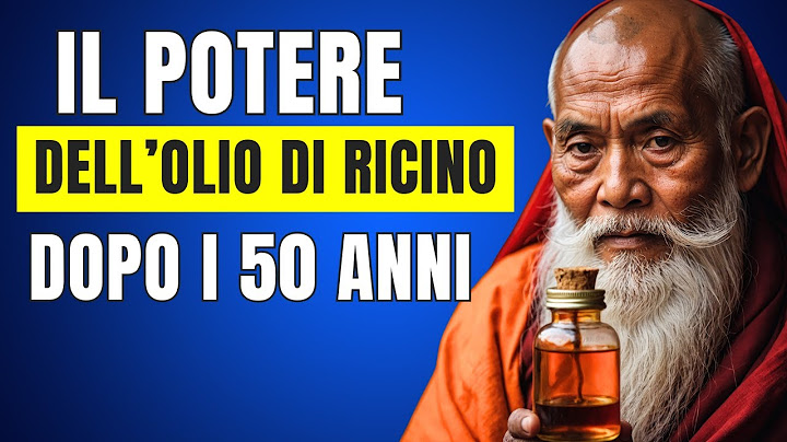 OLIO DI RICINO DOPO I 50 ANNI | Cosa accade dopo 7 giorni che lo assumi | Storia Zen