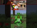 Mikey's new horse? 😱 - MAIZEN Minecraft Animation #shorts