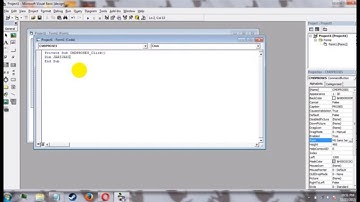 Membuat Form menghitung luas lingkaran berdasarkan jari-jarinya mengunakan visual basic 6