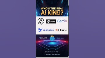 Who’s the Real AI King? ChatGPT vs Gemini vs Grok vs DeepSeek!