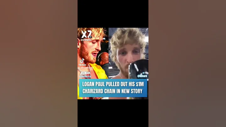 LOGAN PAUL PULLED OUT HIS $1M CHARIZARD CHAIN IN THE GYM #shorts