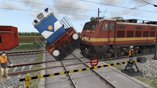TRAINS VS TRAINS | TWO TRAINS ON DIAMOND CROSSING – Train Simulator 2025