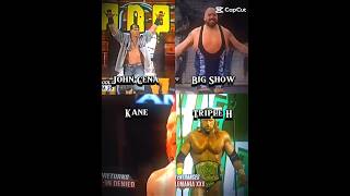 John Cena vs Big Show vs Kane vs Triple H: User Request by @CaseyHatchett-p3u : Characters