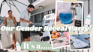 Our Gender Reveal Party! | Ryanne Darr