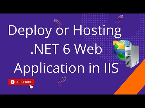 How to Deploy / Hosing ASP.NET Core 6 Web API Application in IIS Web Server | Publish .NET 6 Project