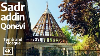 Sadraddin Qonevi Tomb Walk - Where People CAN'T Build Roof !!! Tomb WITHOUT Roof