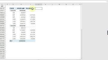 Excel技巧：数据透视表，快速计算同比和环比增长率