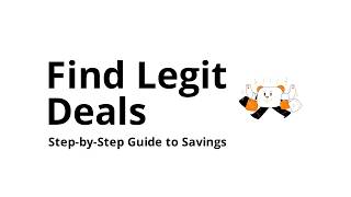 How to find legit deals (step-by-step) screenshot 1