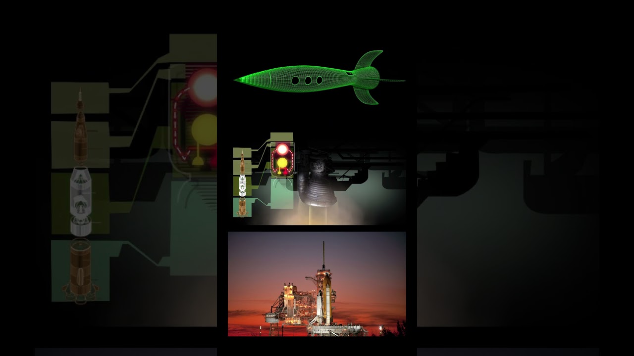 Blueprint of rocket🚀 |  Programming + engineering 👃 | parts of rocket animation