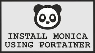 How To Install Monica On Docker Using Portainer