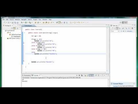 Java Tutorial German Teil 12 - Else if