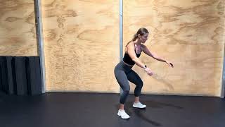 Air Squat + Lunge Complex