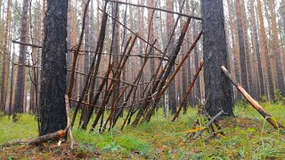 Укрытие в лесу - Как построить