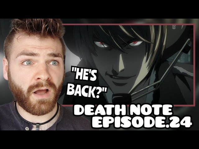 WHAT!! WHAT!!?! LIGHT'S PLAN?!! | DEATH NOTE EPISODE 24 | New Anime Fan! | REACTION