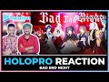Hololive and holostars  bad end night reaction axel syrios and holopro en  id