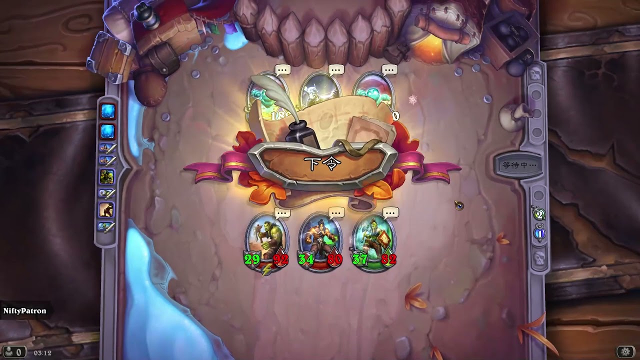 Hearthstone Mercenaries PVE 3-2 Winterspring: Yeti Hunter Ranel Heroic