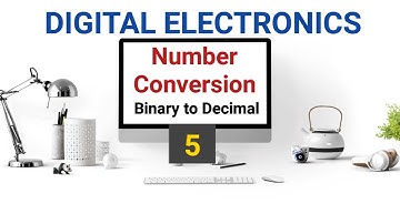 Binary to decimal | Number Conversion | Tamil | Digital Electronics | Thavam Iniyan