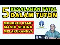 Kesalahan fatal dalam tuton pengalaman ketemu dosen killer universitas terbuka ut tutorial online