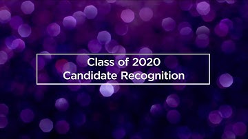 NYU Stern Executive Programs Class of 2020 Individual Candidate Recognition