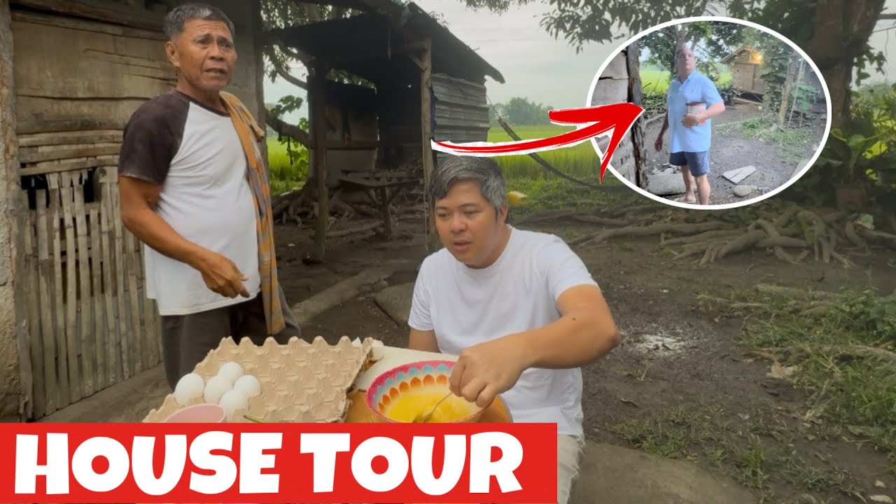 House Tour Sa Aming Lumang Bahay | Nagulat si Kano Sa Aming Simpleng Buhay | Euhannes & John