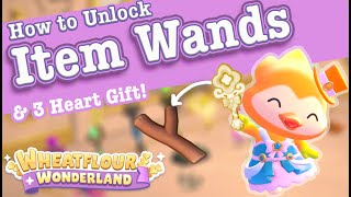 Become Anything! & Unlock Cogimyun's 3 Heart Gift | Wheatflour Wonderland Item Wand Guide